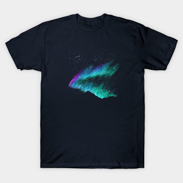 Norhern Lights T-Shirt by wander